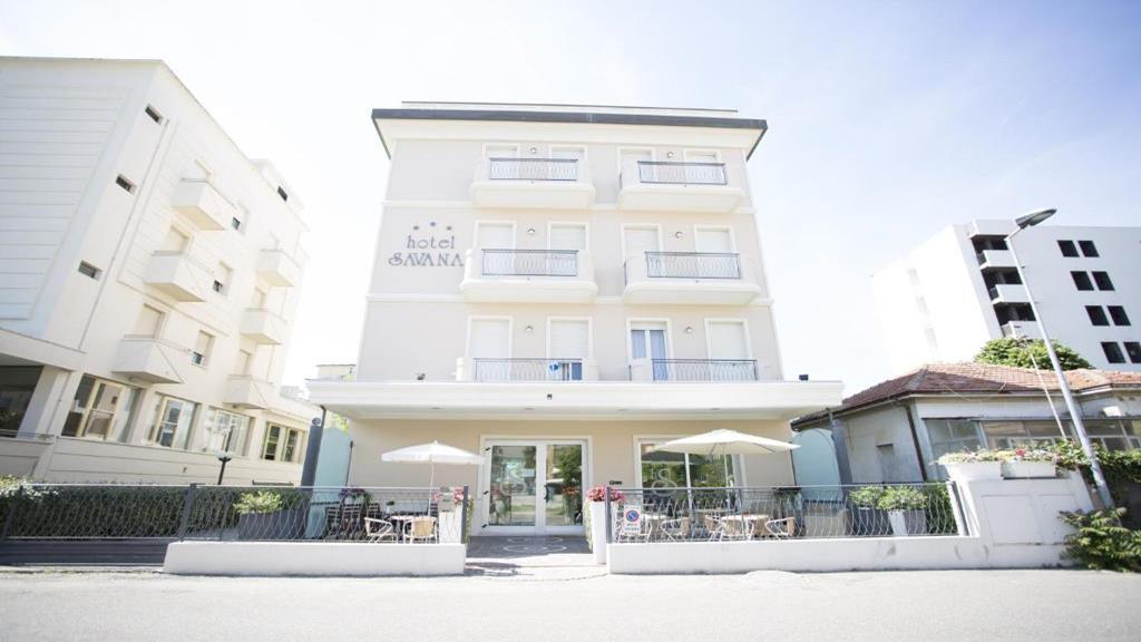 Hotel Savana Rímini Exterior foto